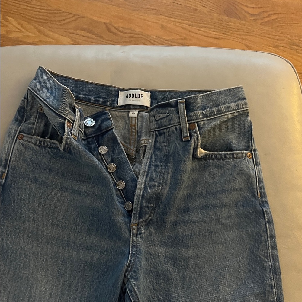 Agolde Women's Ankle & Cropped Jeans - Blue
